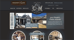 Desktop Screenshot of candmhomebuilders.com
